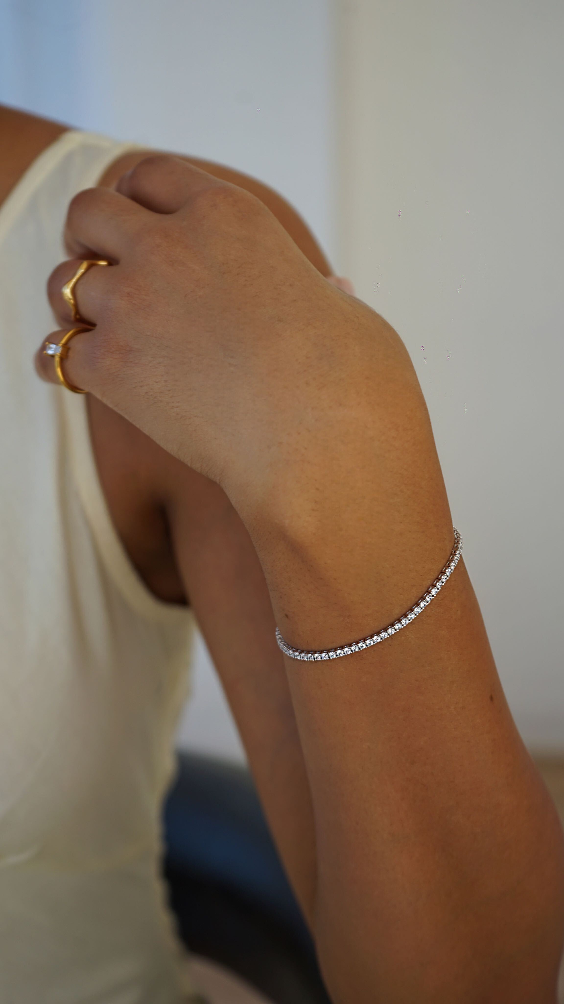 The Leah Tennis Bracelet