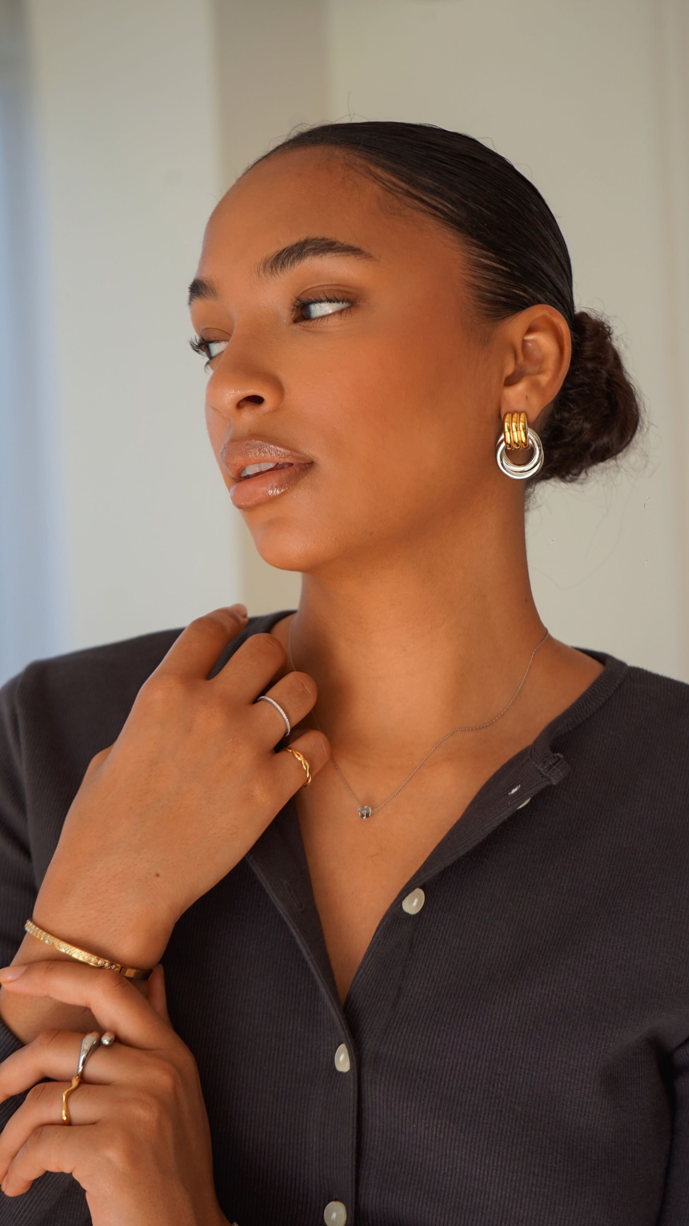 The Ayla Knot Earrings