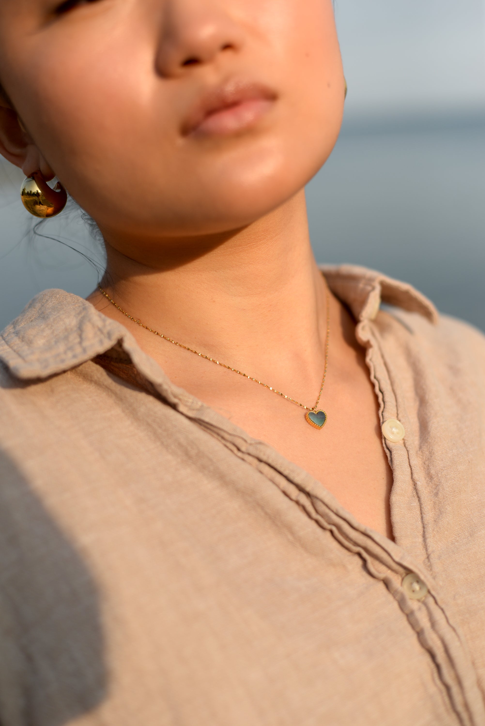 The Hanan Heart Necklace