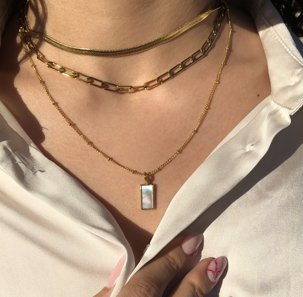 pendant necklace, simple minimalist jewelry